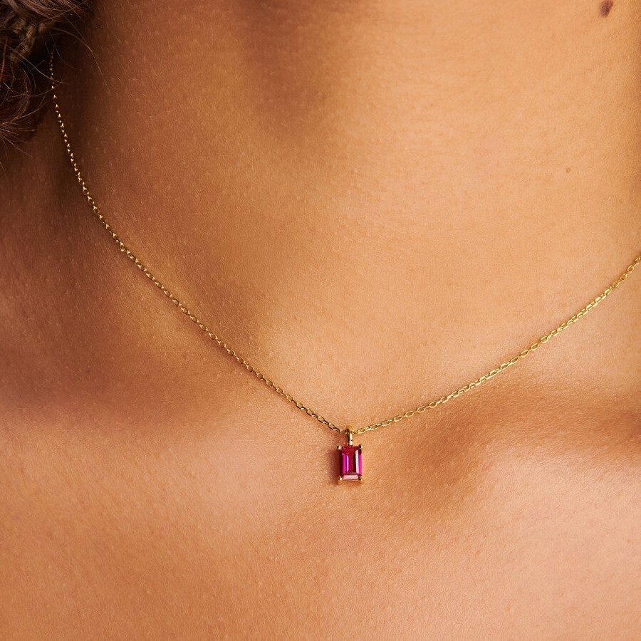 Your Month, Your Stone — Personalised Birthstone Pendant | KOVA