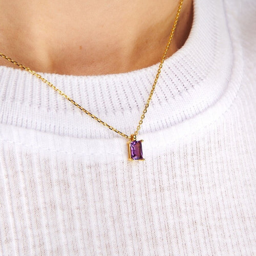 Your Month, Your Stone — Personalised Birthstone Pendant | KOVA